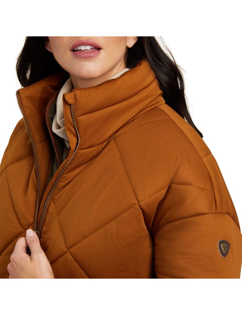 Chaquetas Ariat Adena Insulated Mujer Marrones | CTGM74098