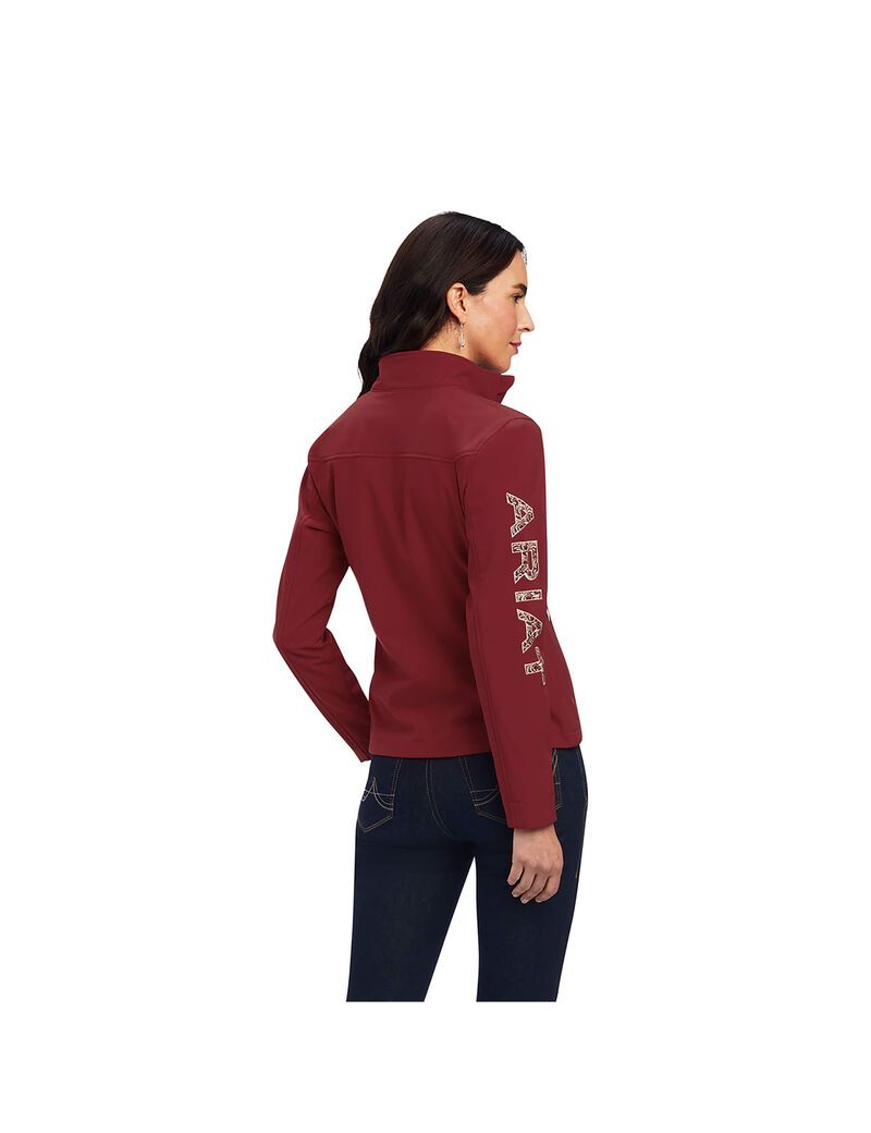 Chaquetas Ariat Aparejo Team Softshell Mujer Naranjas Rosas | QEIK81736