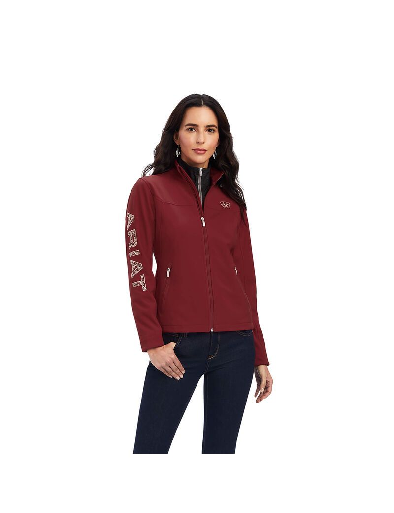 Chaquetas Ariat Aparejo Team Softshell Mujer Naranjas Rosas | QEIK81736