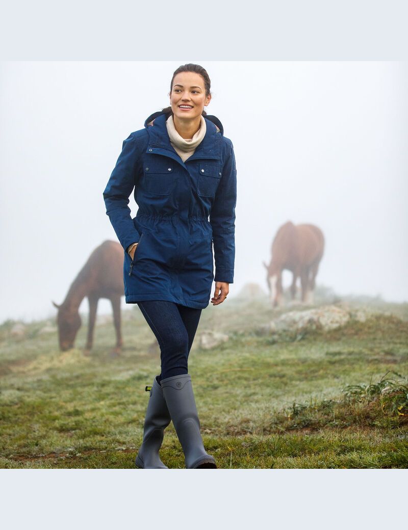 Chaquetas Ariat Argentium Parka Mujer Azul Marino | FMVO80274