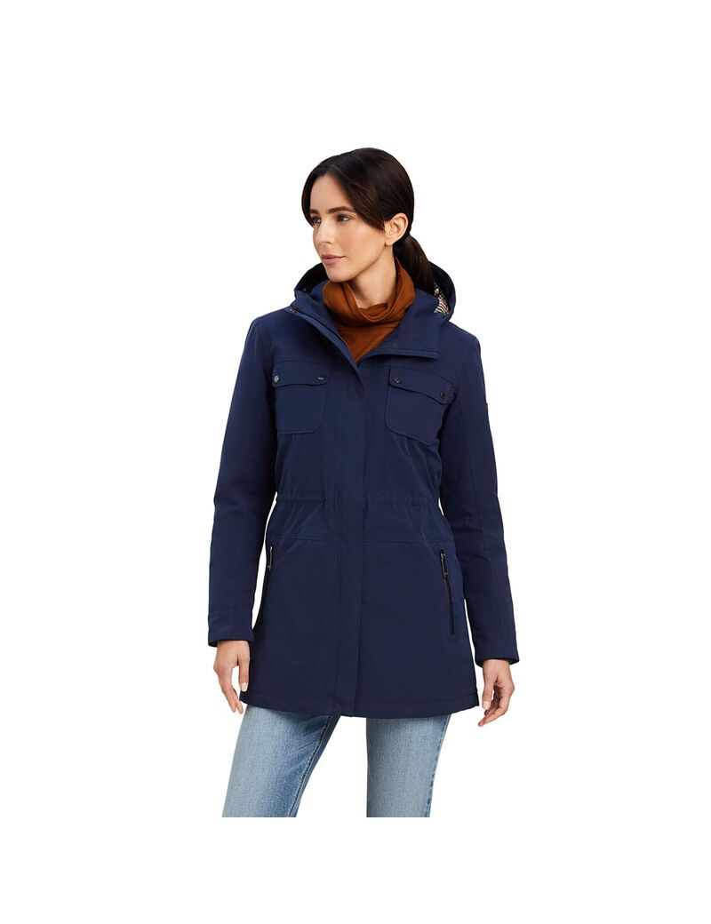 Chaquetas Ariat Argentium Parka Mujer Azul Marino | FMVO80274