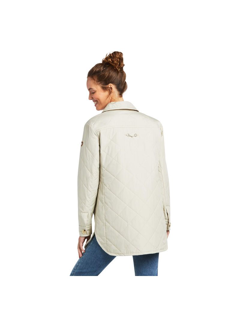 Chaquetas Ariat Belmont Shirt Mujer Gris Marrones | GTWS50271