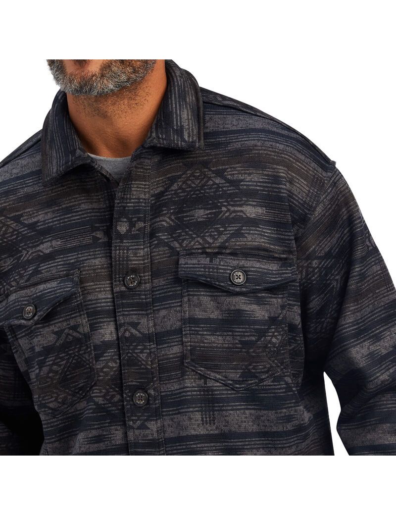 Chaquetas Ariat Caldwell Printed Shirt Hombre Gris | FMIC87431