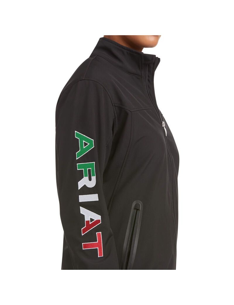 Chaquetas Ariat Classic Team Softshell MEXICO Mujer Negras | FIUZ82379