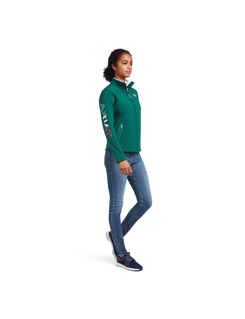 Chaquetas Ariat Classic Team Softshell MEXICO Mujer Multicolor | OAXH09514