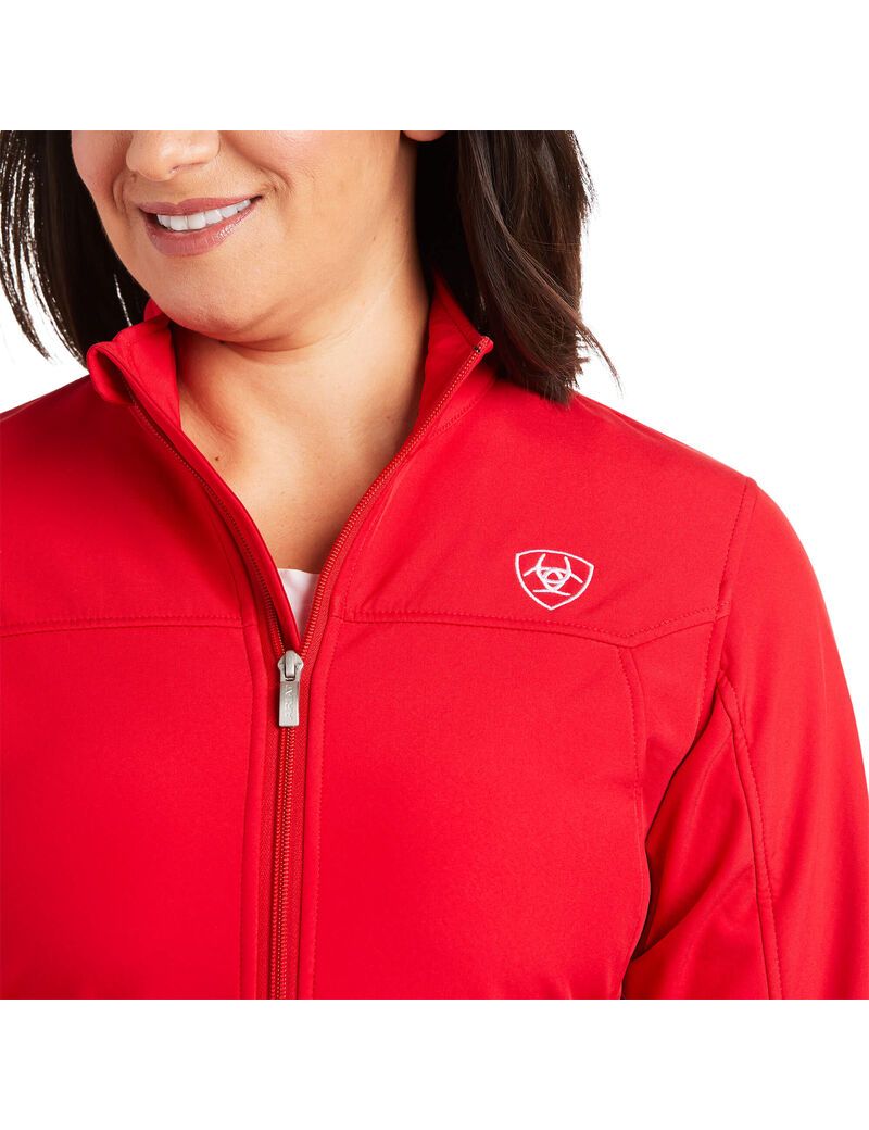 Chaquetas Ariat Classic Team Softshell MEXICO Mujer Rojas | SCKY07158