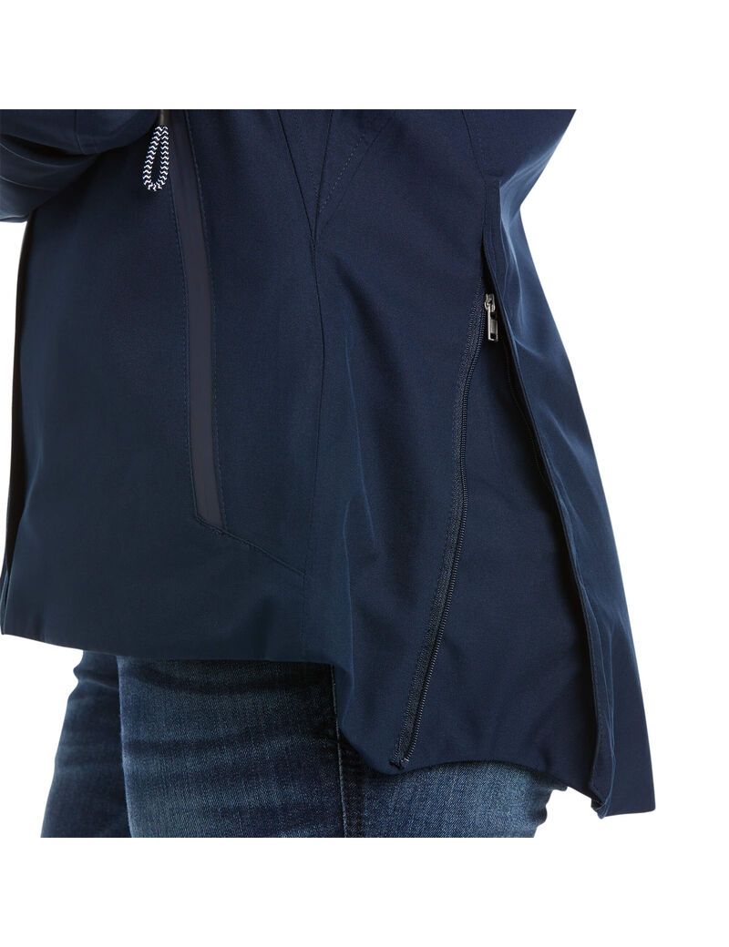 Chaquetas Ariat Coastal Impermeables Mujer Azul Marino | WJXM09742