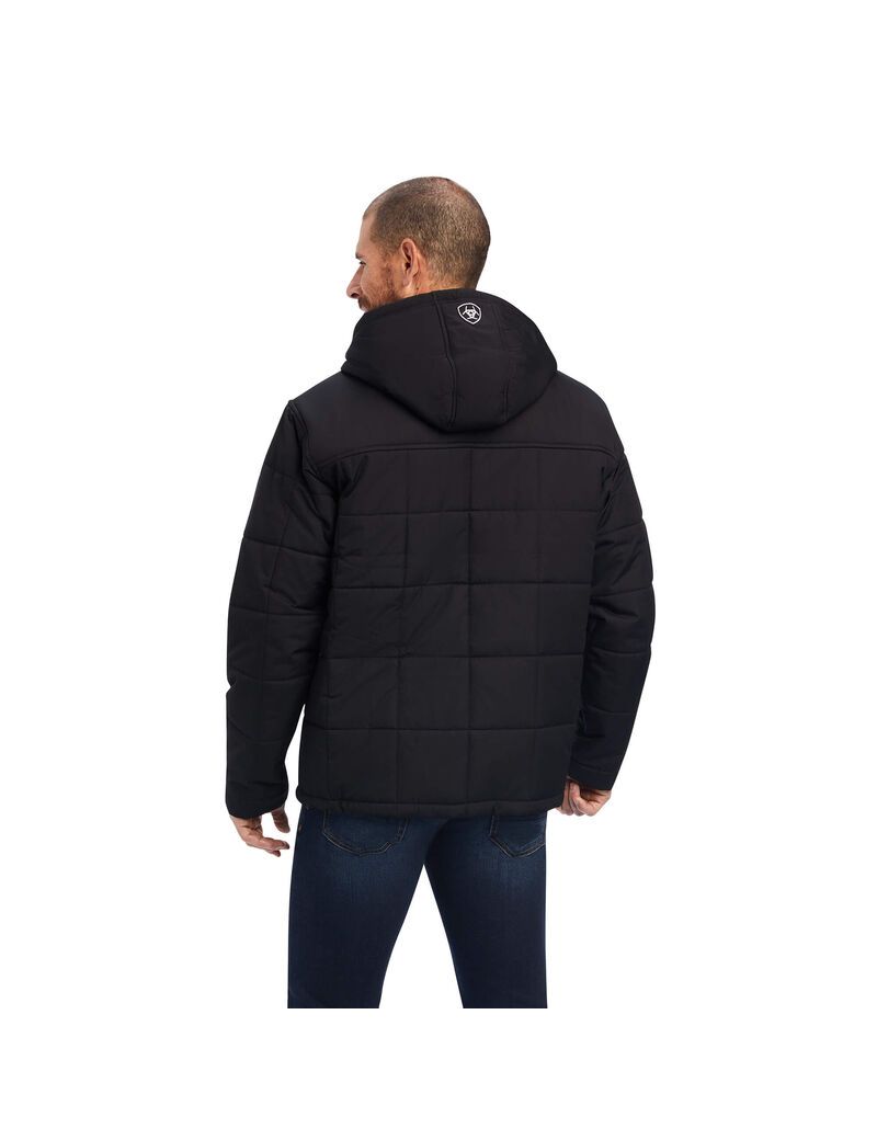 Chaquetas Ariat Crius Encapuchado Insulated Hombre Negras | GJWS65472