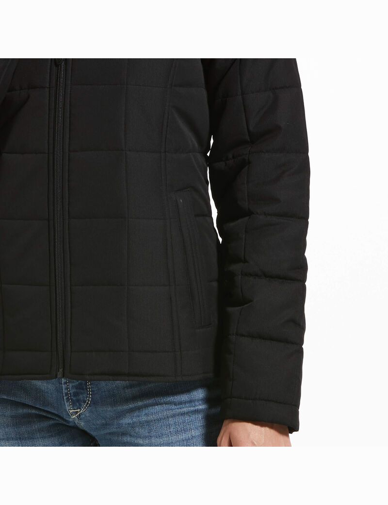 Chaquetas Ariat Crius Insulated Mujer Negras | QASV86251