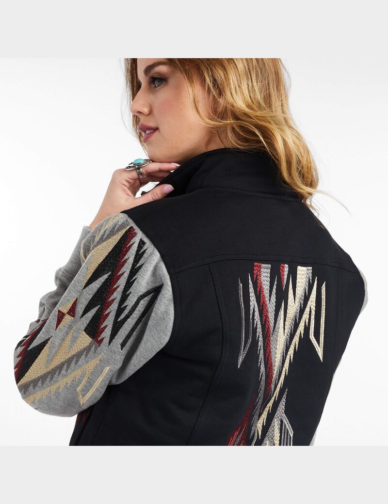 Chaquetas Ariat Embroidered Chimayo Mujer Negras Gris | XIVK93027