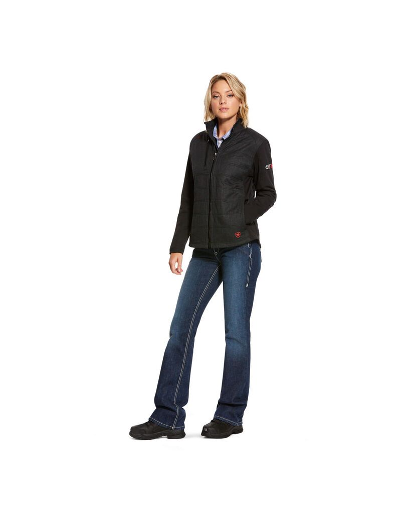 Chaquetas Ariat FR Cloud 9 Insulated Mujer Negras | DUZH21369