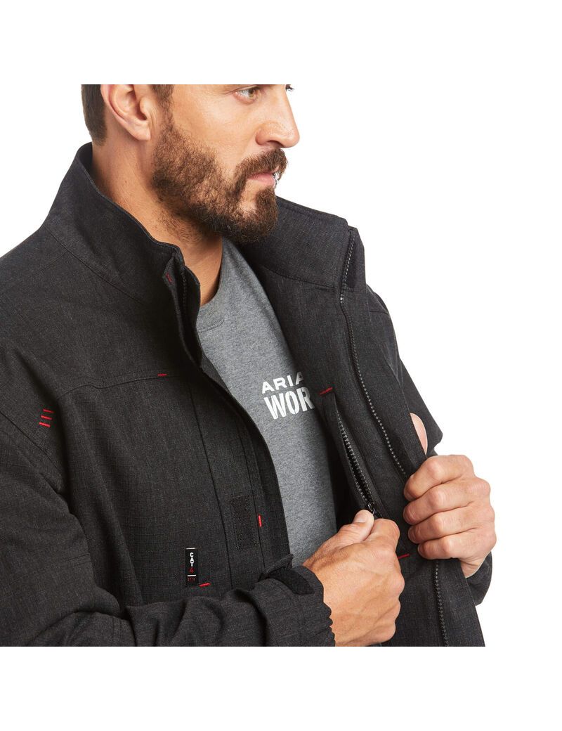 Chaquetas Ariat FR H2O Impermeables Insulated Hombre Negras | GITQ60973