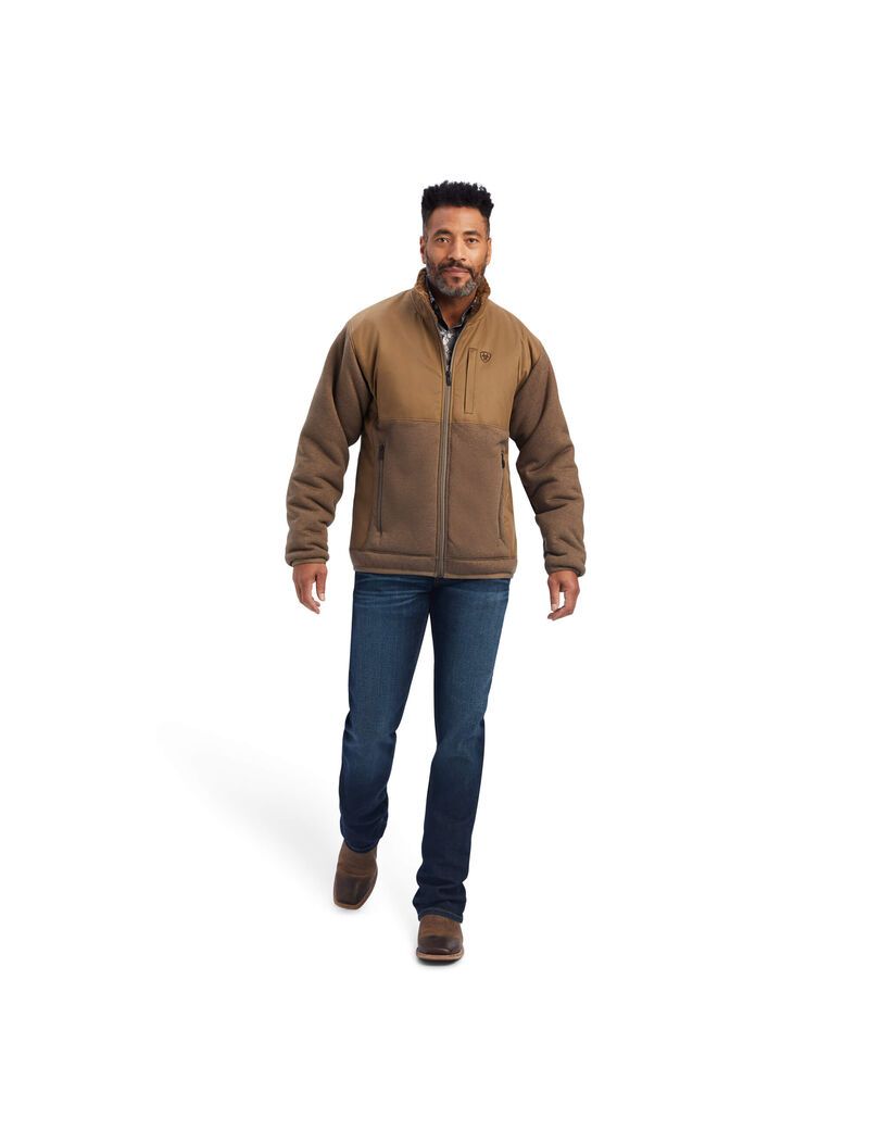 Chaquetas Ariat Grizzly Lona Bluff Hombre Multicolor | WKBG60943