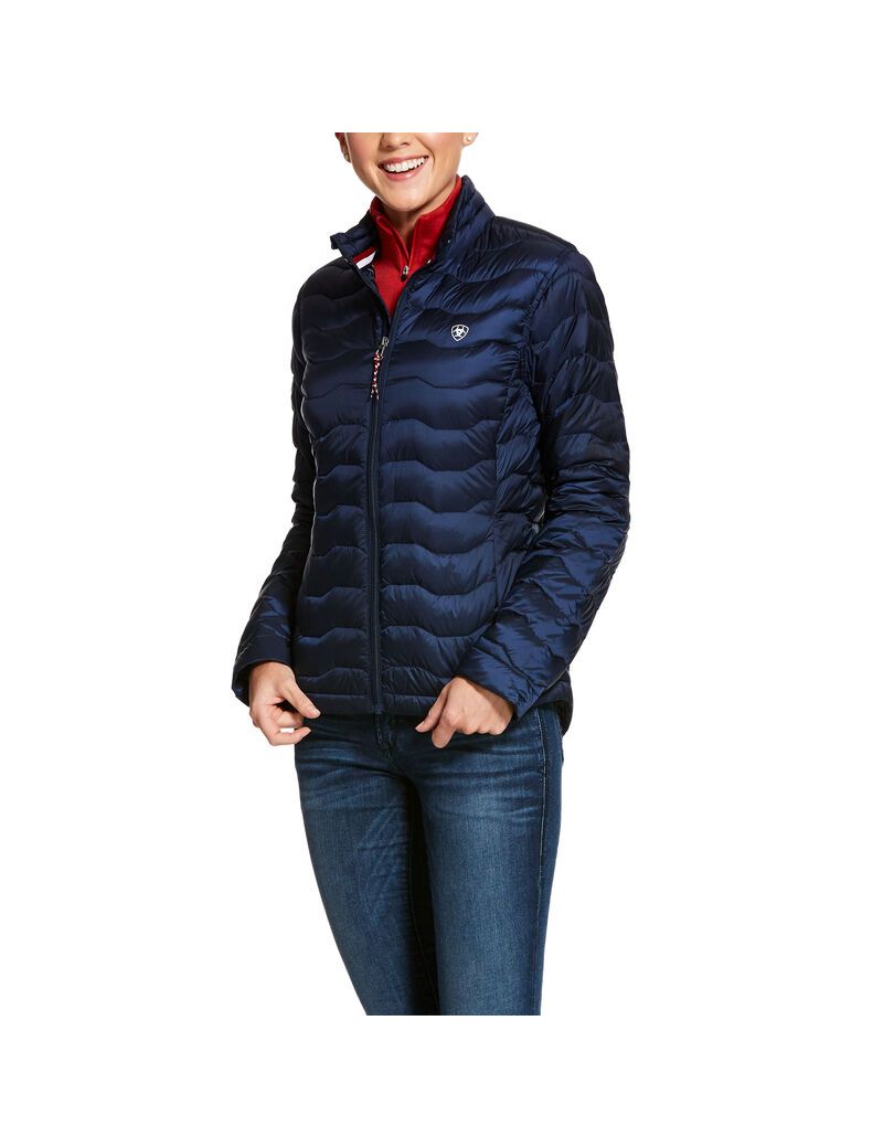 Chaquetas Ariat Ideal 3.0 Down Mujer Azul Marino | CRXP06152