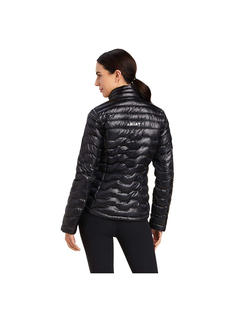 Chaquetas Ariat Ideal Down Mujer Negras | HVSQ86190