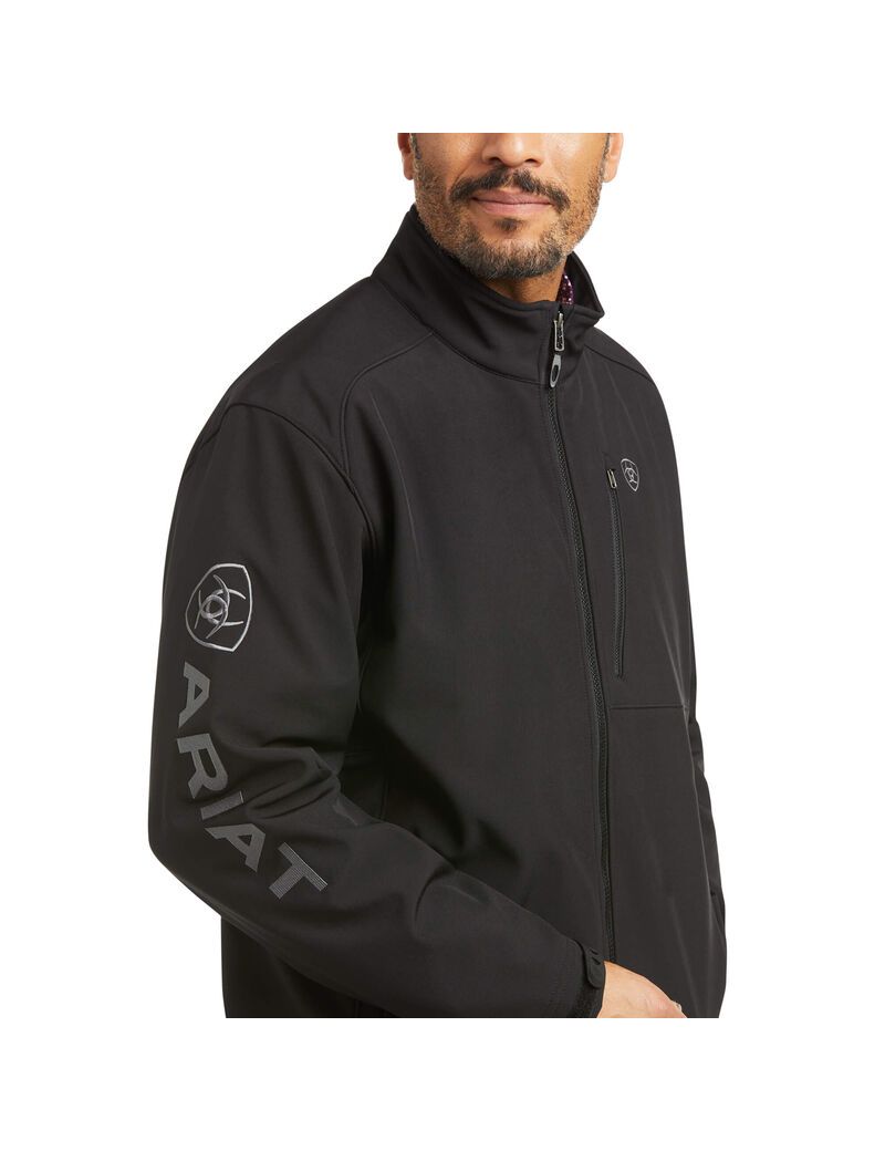 Chaquetas Ariat Logo 2.0 Patriot Softshell Agua Resistant Hombre Negras | YUKA94318