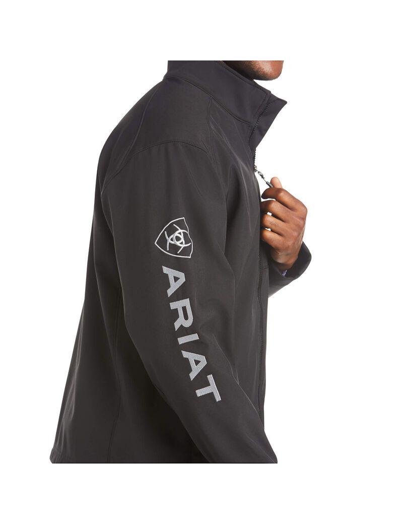 Chaquetas Ariat Logo 2.0 Softshell Hombre Negras | ZDUC84901