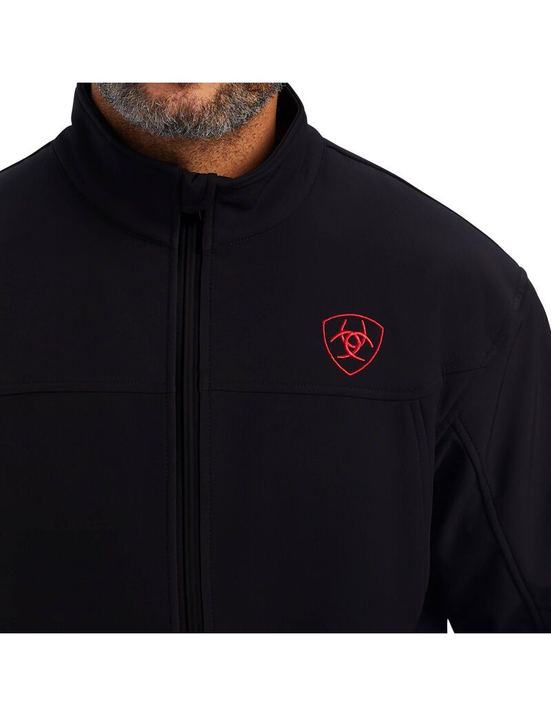 Chaquetas Ariat New Team Softshell Brand Hombre Negras | GUTX57931