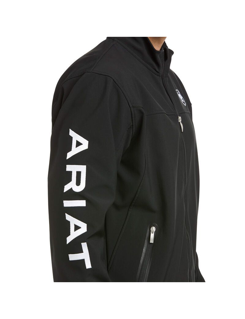 Chaquetas Ariat New Team Softshell Hombre Negras | JODS73405