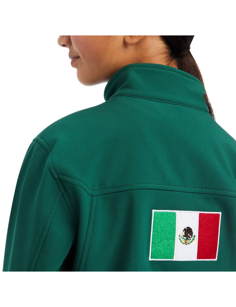 Chaquetas Ariat New Team Softshell MEXICO Niños Multicolor | DVBS54896