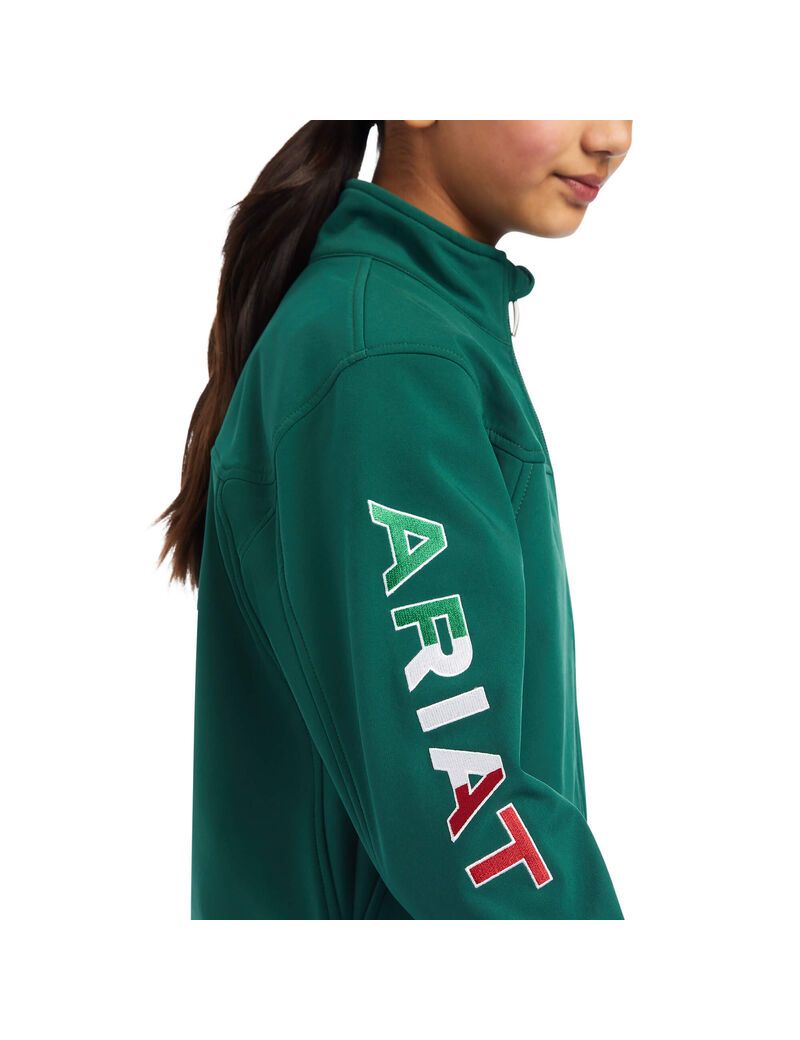 Chaquetas Ariat New Team Softshell MEXICO Niños Multicolor | DVBS54896