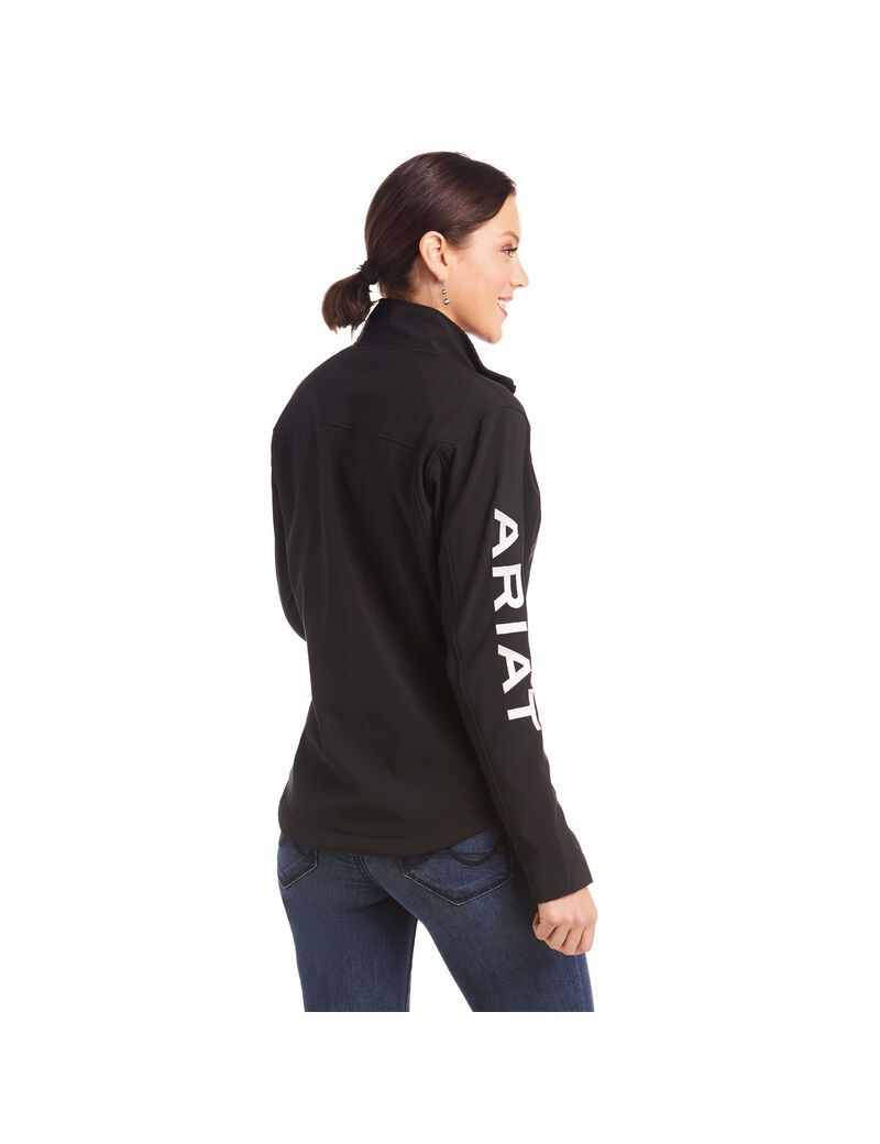 Chaquetas Ariat New Team Softshell Mujer Negras | ENCY47610