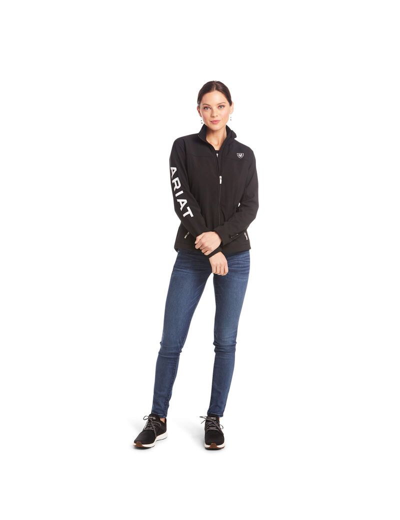 Chaquetas Ariat New Team Softshell Mujer Negras | ENCY47610