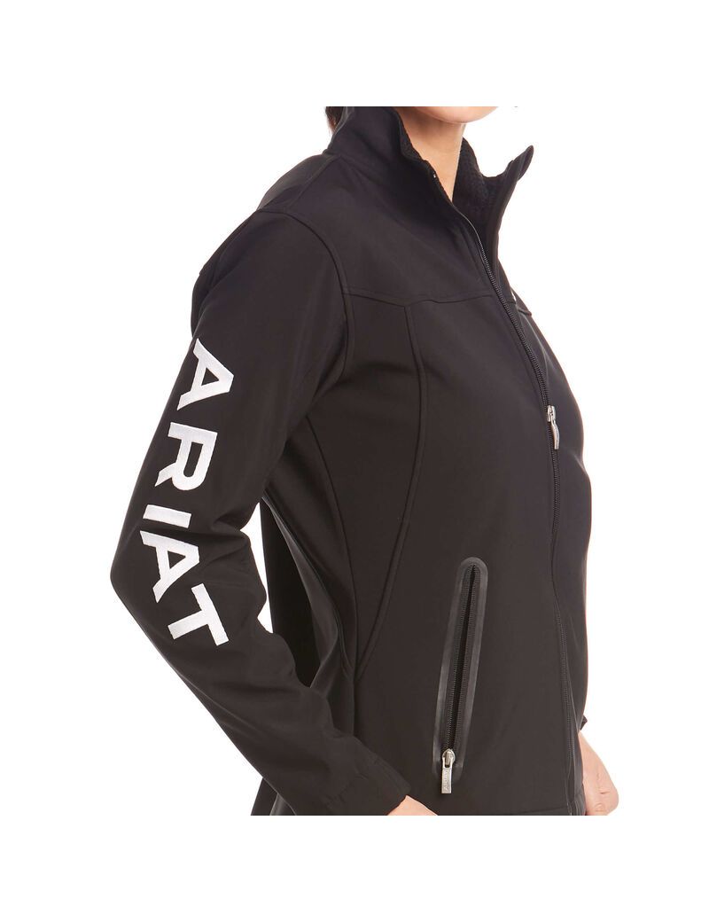 Chaquetas Ariat New Team Softshell Mujer Negras | ENCY47610