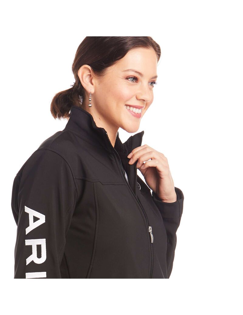 Chaquetas Ariat New Team Softshell Mujer Negras | ENCY47610