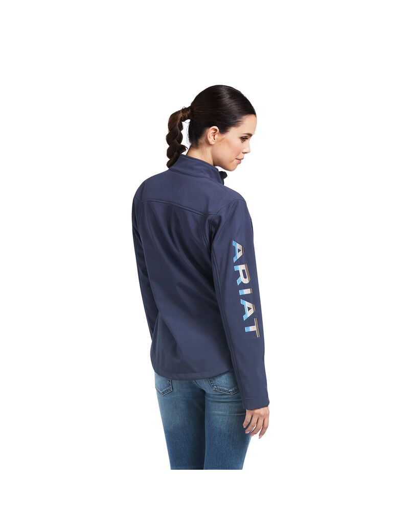 Chaquetas Ariat New Team Softshell Mujer Azules | LFNX68072