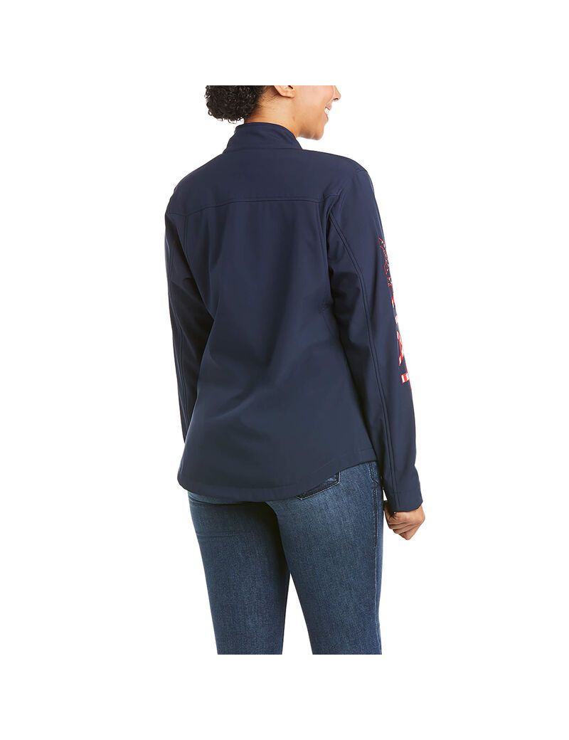 Chaquetas Ariat New Team Softshell Mujer Azul Marino | PVCL98540