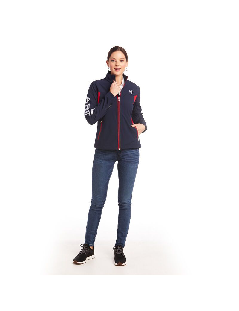 Chaquetas Ariat New Team Softshell Mujer Multicolor | RGHJ37482