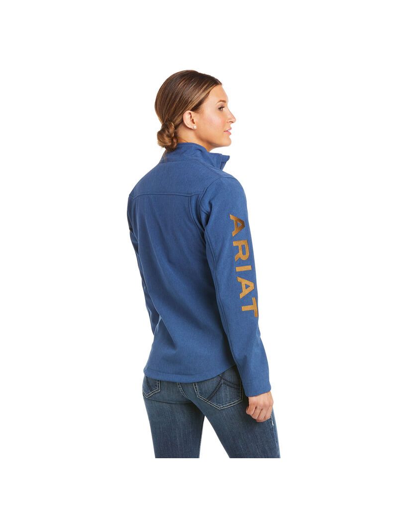 Chaquetas Ariat New Team Softshell Mujer Azules | WRKV94786