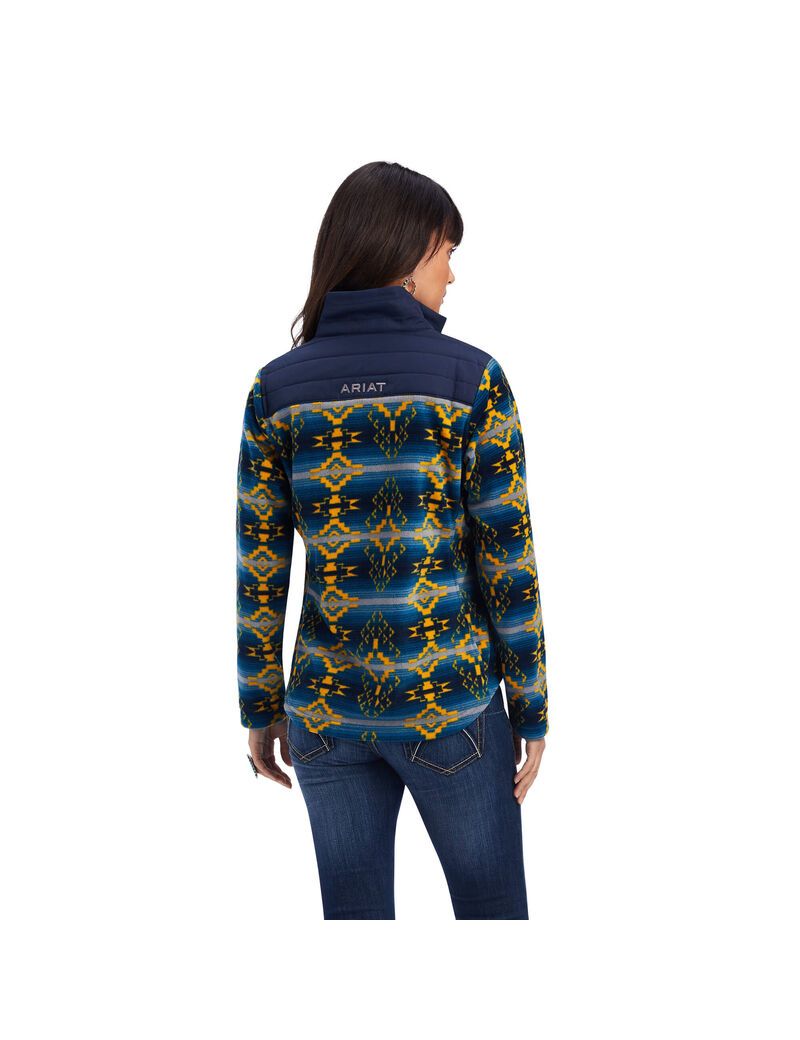 Chaquetas Ariat Prescott Fleece Mujer Azul Marino | MZJE90648