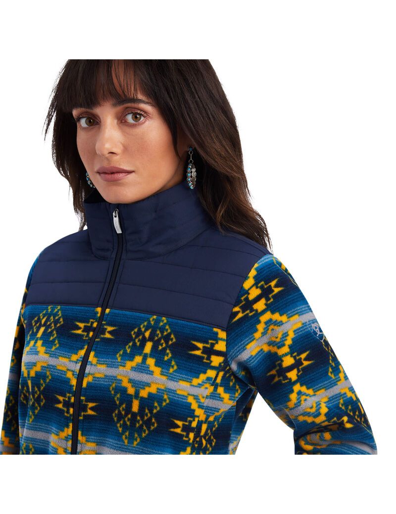 Chaquetas Ariat Prescott Fleece Mujer Azul Marino | MZJE90648