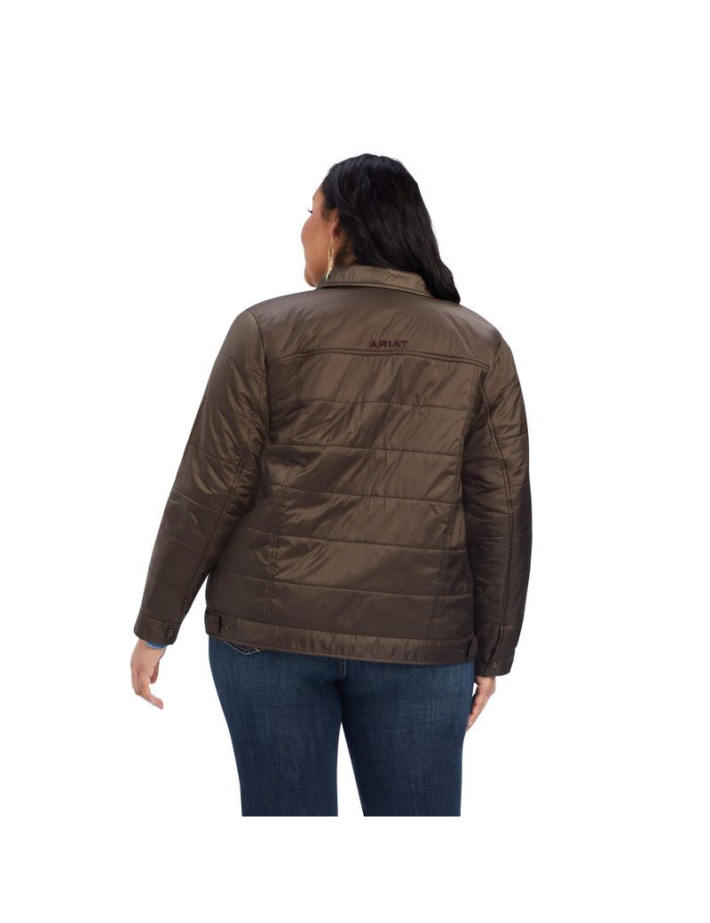 Chaquetas Ariat Puffer Trucker Insulated Mujer Multicolor | PTWE04179