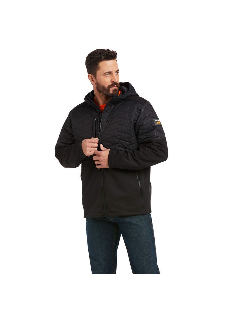 Chaquetas Ariat Rebar Cloud 9 Insulated Hombre Negras | IEFR95123