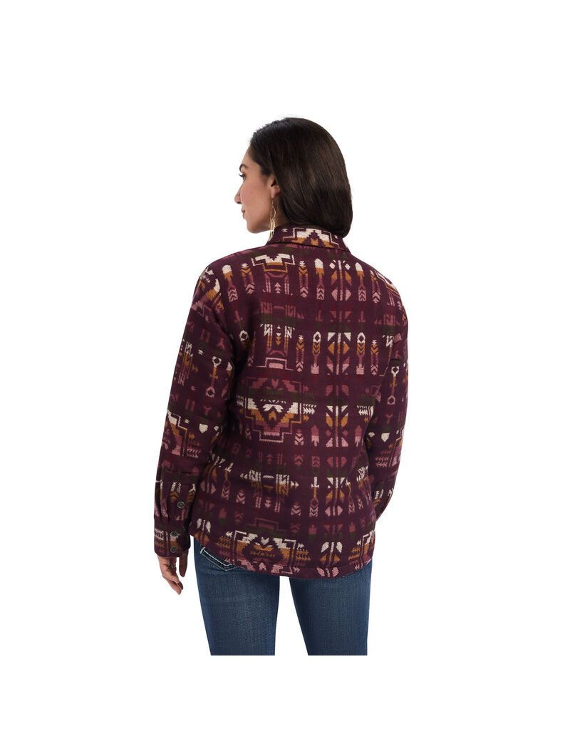 Chaquetas Ariat Shacket Shirt Mujer Multicolor | XHEL87923