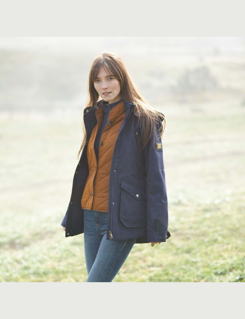 Chaquetas Ariat Sterling Impermeables Insulated Parka Mujer Azul Marino | VQBC39715