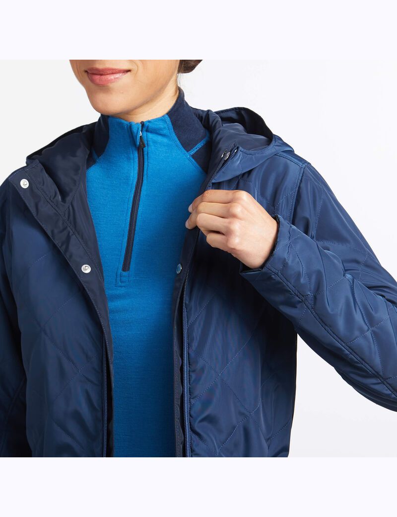 Chaquetas Ariat Stowe Reversible Insulated Mujer Azul Marino Azules | TXWV19540