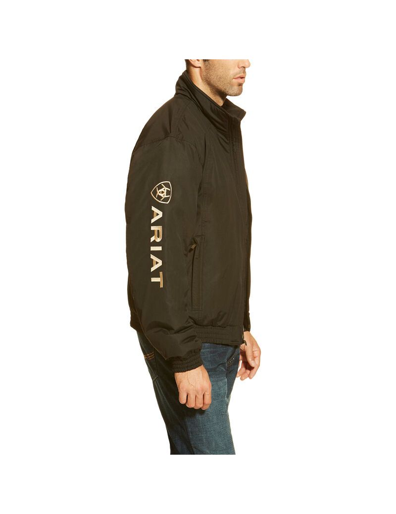 Chaquetas Ariat Team Logo Insulated Hombre Negras | RPDJ25791