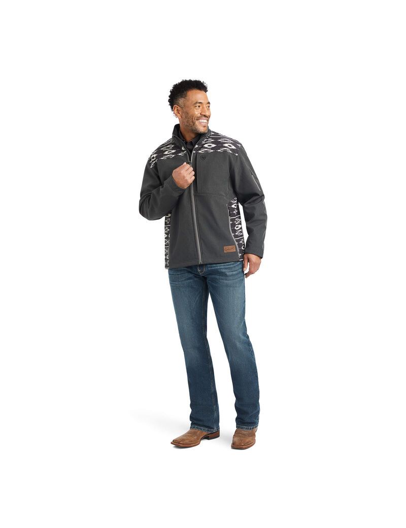 Chaquetas Ariat Vernon 2.0 Chimayo Softshell Hombre Gris | RJMK81526