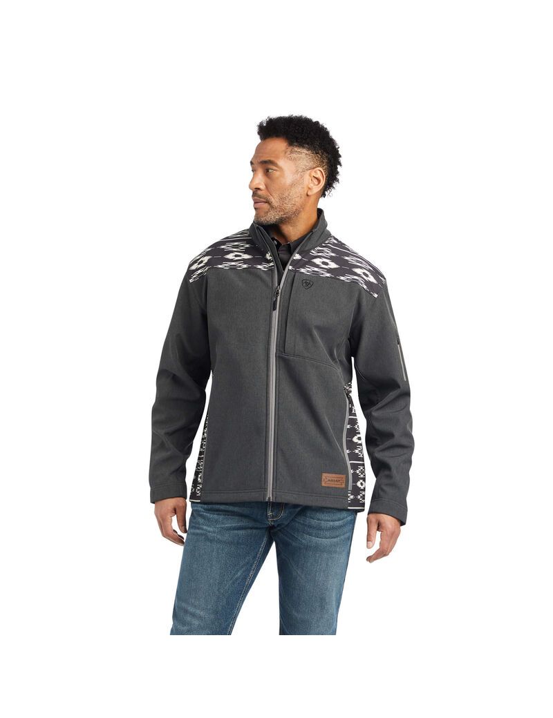 Chaquetas Ariat Vernon 2.0 Chimayo Softshell Hombre Gris | RJMK81526