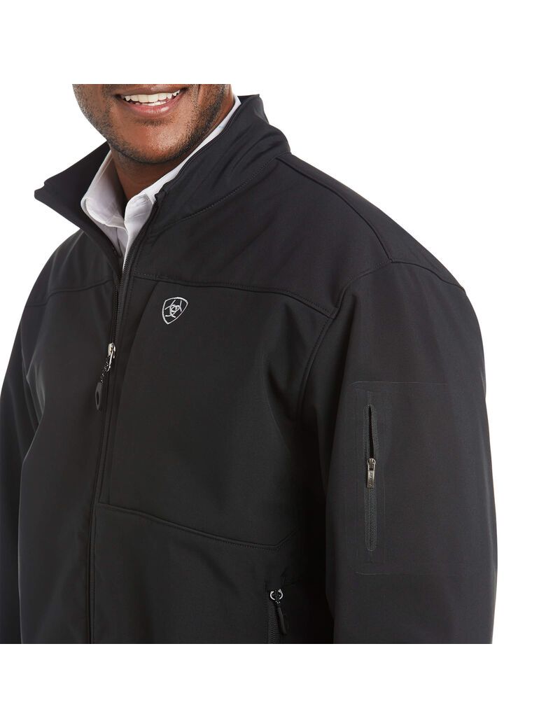 Chaquetas Ariat Vernon 2.0 Softshell Hombre Negras | FUEN67510