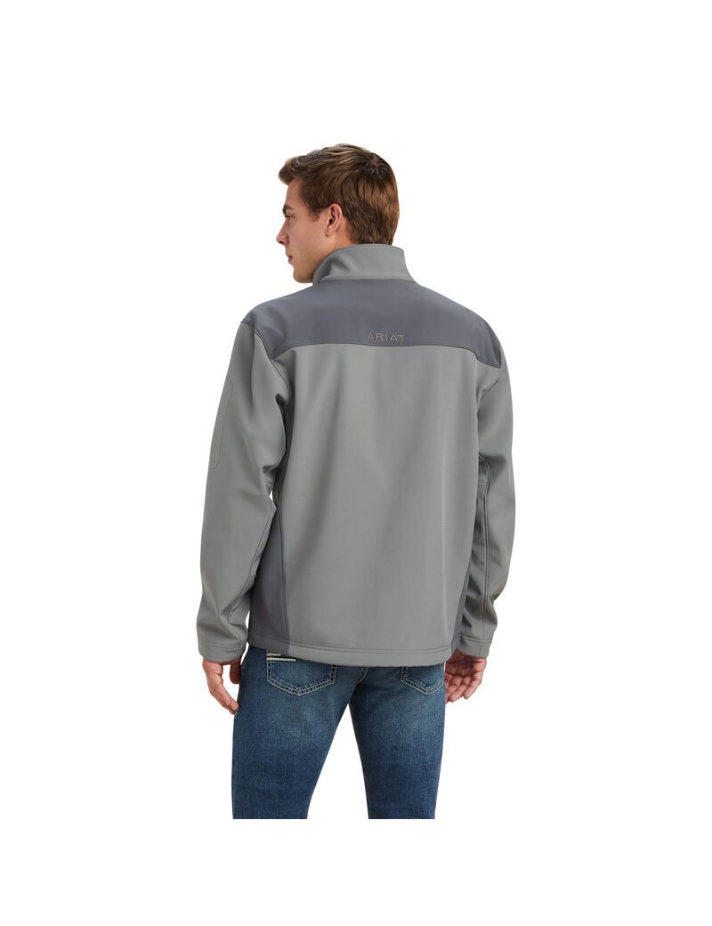 Chaquetas Ariat Vernon 2.0 Softshell Hombre Gris | UJBN65297