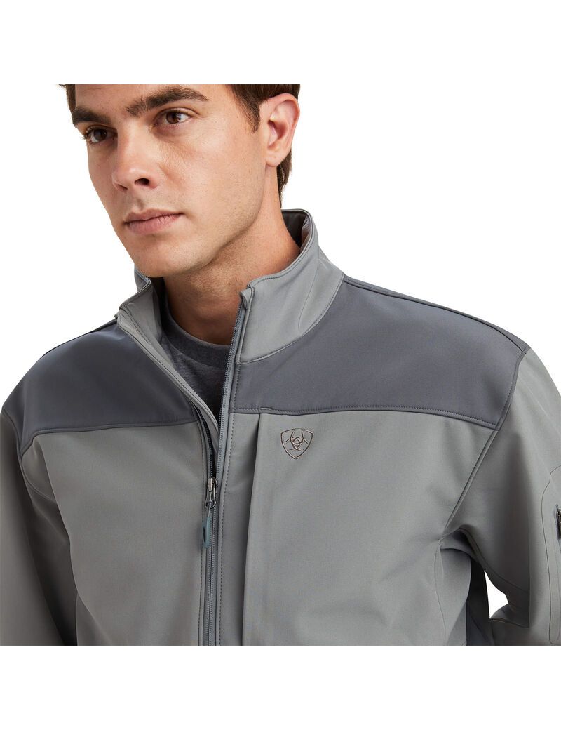 Chaquetas Ariat Vernon 2.0 Softshell Hombre Gris | UJBN65297