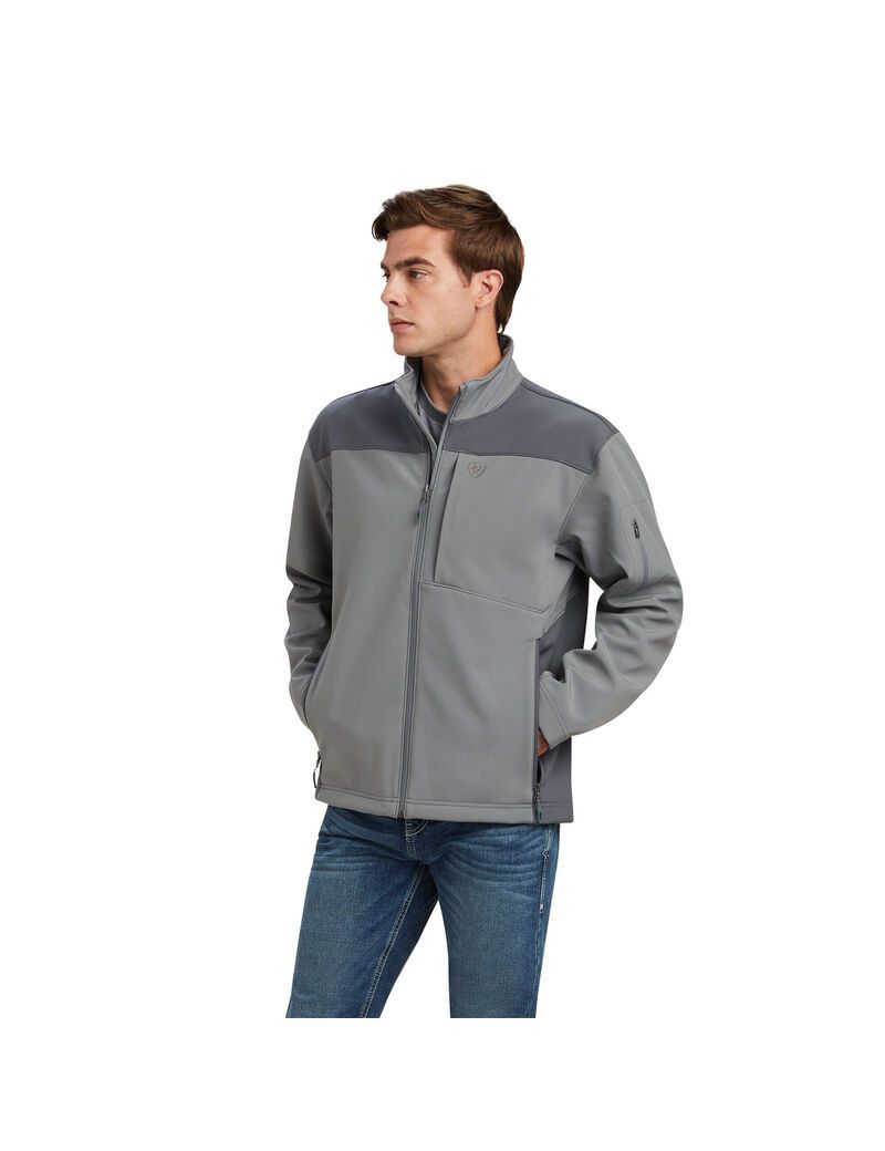 Chaquetas Ariat Vernon 2.0 Softshell Hombre Gris | UJBN65297