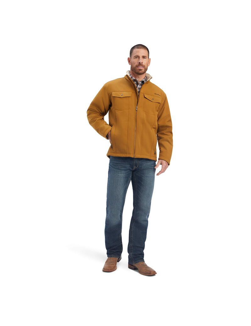 Chaquetas Ariat Vernon Sherpa Hombre Marrones | RHYU71294