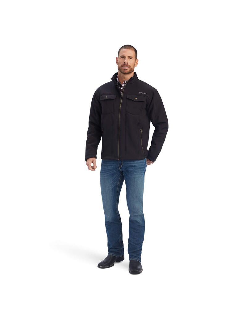 Chaquetas Ariat Vernon Sherpa Hombre Negras | SNDE67250