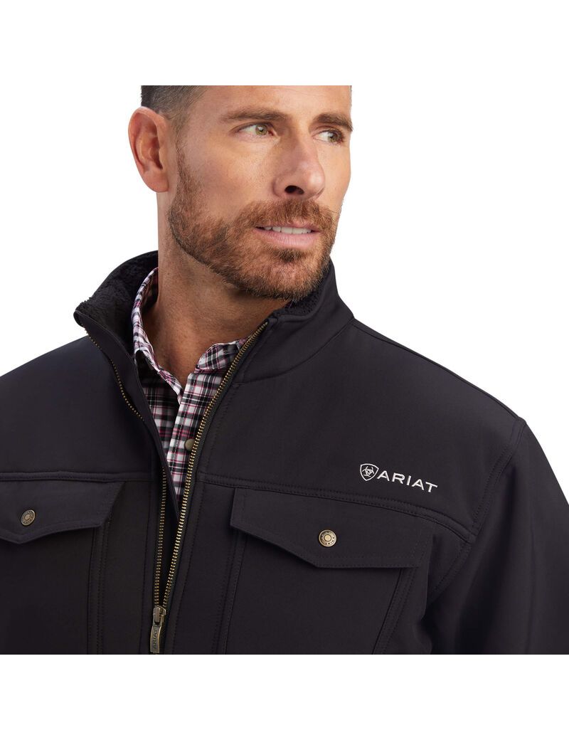 Chaquetas Ariat Vernon Sherpa Hombre Negras | SNDE67250